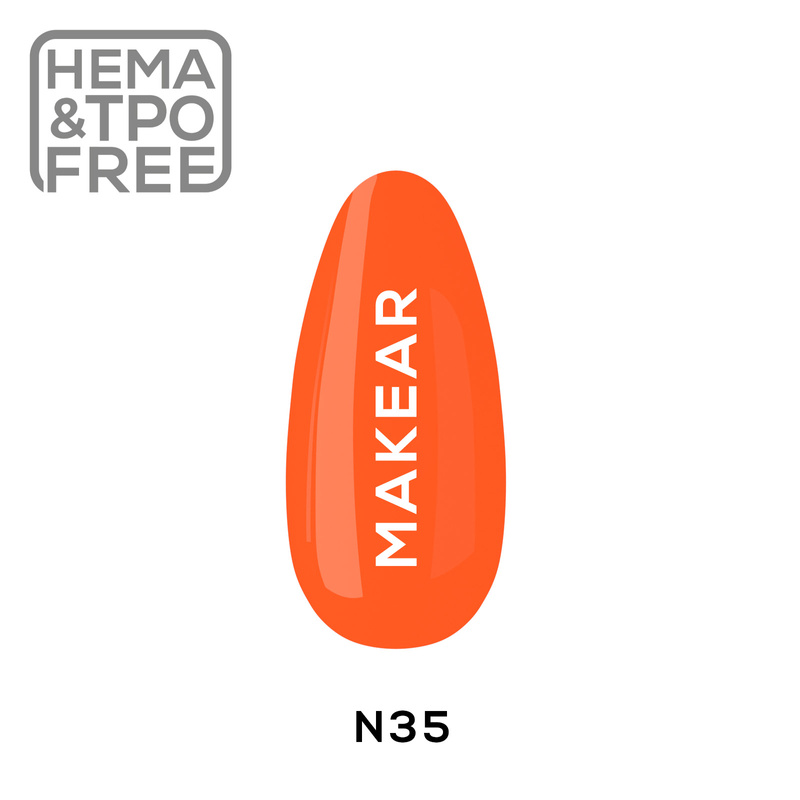 MAKEAR Gél lak 35 Neon 8 ml