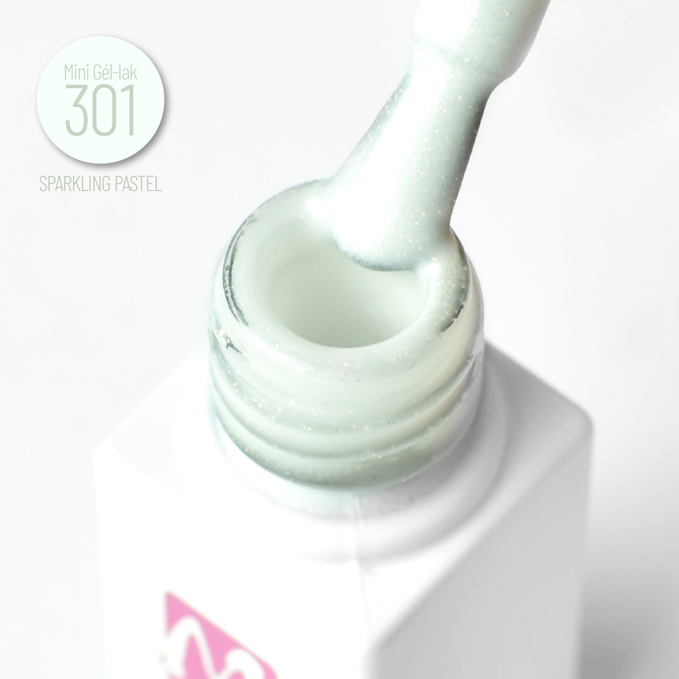 301 Mini Gél lak Sparkling pastel 5,5ml